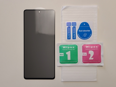 Защитное стекло Антишпион для Xiaomi Redmi Note 10 5G, Poco M3 Pro — фото 3 Защитное стекло Антишпион для Xiaomi Redmi Note 10 5G, Poco M3 Pro — фото 3