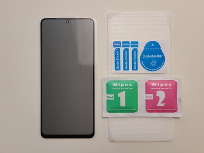 Защитное стекло Антишпион для Xiaomi Redmi Note 12S — фото 3 Защитное стекло Антишпион для Xiaomi Redmi Note 12S — фото 3