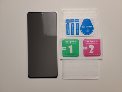 Защитное стекло Антишпион для Xiaomi Redmi Note 9S, Note 9 Pro, Note 9 Pro Max — фото 3 Защитное стекло Антишпион для Xiaomi Redmi Note 9S, Note 9 Pro, Note 9 Pro Max — фото 3