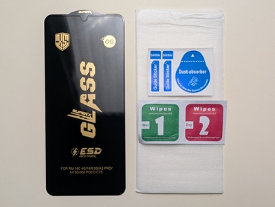 Защитное стекло ESD OG для Xiaomi Redmi A5, Poco C71 — фото 3 Защитное стекло ESD OG для Xiaomi Redmi A5, Poco C71 — фото 3