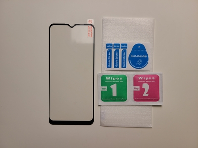 Защитное стекло Full Glue для ZTE Blade A51 — фото 3 Защитное стекло Full Glue для ZTE Blade A51 — фото 3