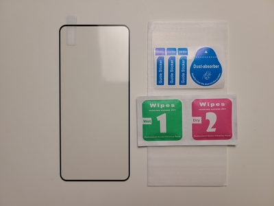 Защитное стекло Full Glue для ZTE Blade V40 Pro — фото 3 Защитное стекло Full Glue для ZTE Blade V40 Pro — фото 3